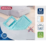 Housse static plus Leifheit 52124, housse de rechange pour balai serpilliere Clean Twist M Ergo / PowerClean, tous sols, 1 piece