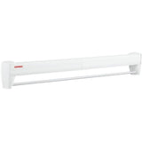 Séchoir mural Leifheit Telegant 36 Protect Plus 83201, étendoir mural dépliable avec 5 barres de 72cm, matériau inoxydable, blanc