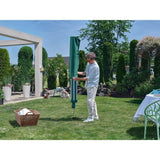 Housse de protection pour séchoir parapluie Leifheit 85666, housse de protection a fermeture éclair pour séchoir a linge 30 x 200 cm