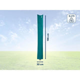 Housse de protection pour séchoir parapluie Leifheit 85666, housse de protection a fermeture éclair pour séchoir a linge 30 x 200 cm
