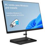 PC Tout-en-un LENOVO IdeaCentre 3 24IAP7 | Sans Windows - 23.8 FHD - Core i5-12450H - RAM 16 Go - SSD 512 Go