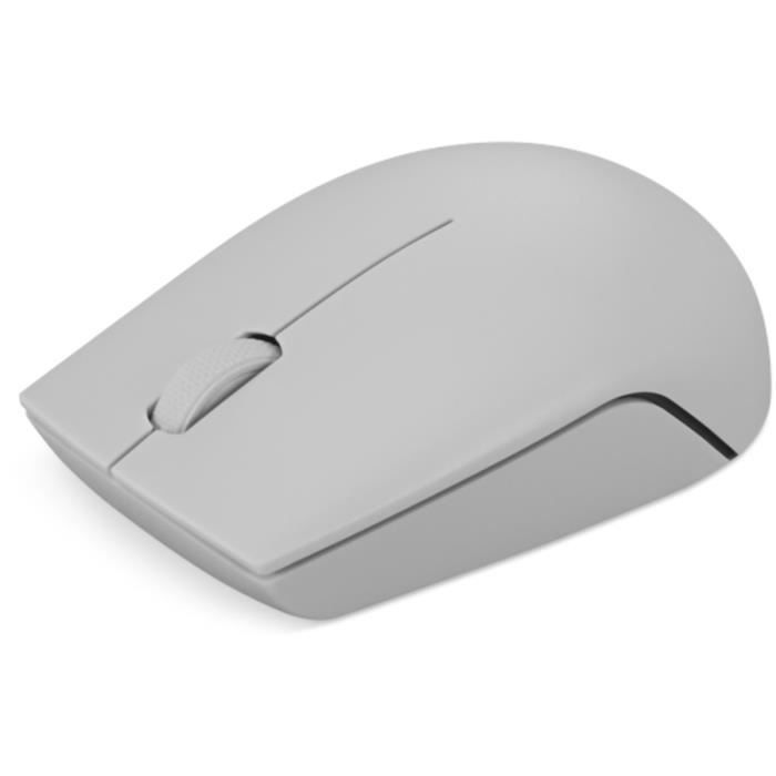 Souris sans fil LENOVO 300 - Compacte - Autonomie longue durée - Gris