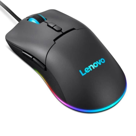 Souris filaire Gaming LENOVO M210 - RGB 3 zones - 7 boutons - Prete a l'emploi - Noir