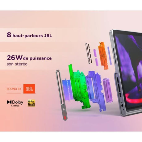 Tablette tactile LENOVO Tab Plus - 11,5 2K IPS - 8 Go RAM - Stockage 128 Go - Gris