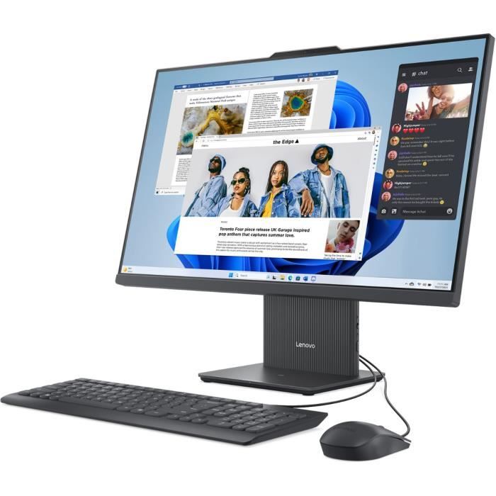 PC Tout-en-un LENOVO IdeaCentre AIO 27IRH9| Windows 11 - Core i7-13620H - RAM 16Go - SSD 512 Go - Clavier + Souris filaire