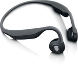Casque Bluetooth a conduction osseuse - LENCO - HBC-200GY - Autonomie jusqu'a 8 heures - Étanche -  Batterie rechargeable intégrée