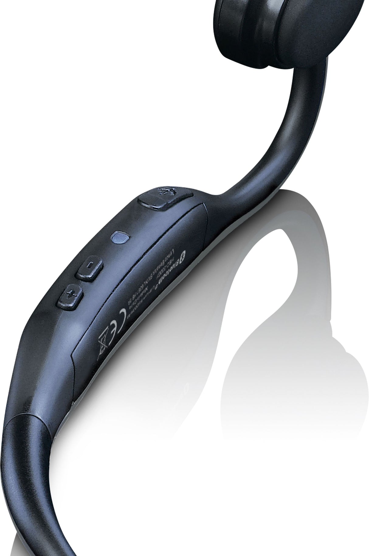 Casque Bluetooth a conduction osseuse - LENCO - HBC-200GY - Autonomie jusqu'a 8 heures - Étanche -  Batterie rechargeable intégrée