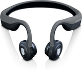 Casque Bluetooth a conduction osseuse - LENCO - HBC-200GY - Autonomie jusqu'a 8 heures - Étanche -  Batterie rechargeable intégrée