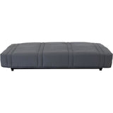 Banquette clic clac 3 places - anthracite - Style contemporain - L 193 x P 92 cm - LENA