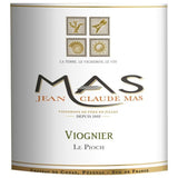 Jean Claude Mas Le Pioch Viognier Pays d'Oc - Vin blanc de Languedoc