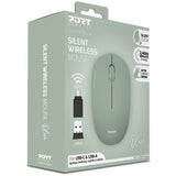 Souris sans fil - PORT Designs - 900543 Collection II - 2.4 GHz - Olive Vert