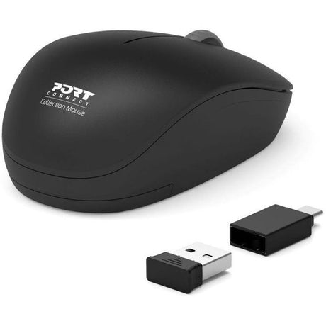 Souris sans fil - PORT Designs - 900540 Collection II - 2.4 GHz - Graphite Noir