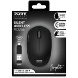 Souris sans fil - PORT Designs - 900540 Collection II - 2.4 GHz - Graphite Noir