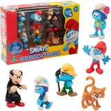 Coffret de figurines Les Schtroumpfs - Coffret 6 figurines - Contient 2 figurines inédites - Figurines de 5,5 cm - Des 3 ans