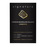 Signature Lesquerde 2021 Côtes du Roussillon Villages - Vin rouge de Languedoc