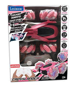 Crosslander 360+ - Voiture rose télécommandée Tout-Terrain lumineuse, programmable et rechargeable.