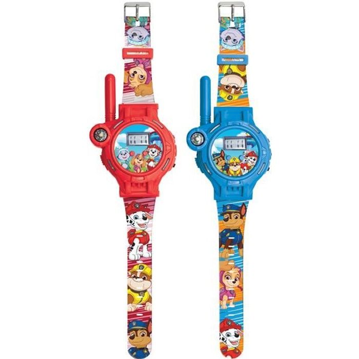 Montre 2 en 1 Walkie Talkie Pat' Patrouille 200m