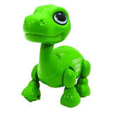 Power Puppy Mini - Robot dinosaure avec effets lumineux et sonores, contrôle par claquement de main, répétition