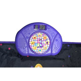 Lexibook - Tapis de danse électronique  - Touches Lumineuses - Enceinte intégrée - Violet/Jaune -DM10 - Bluetooth - 6 modes de jeu