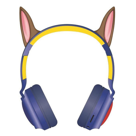 LEXIBOOK - Casque lumineux pliable Bluetooth Chase de La Pat' Patroulle avec limitation du volume