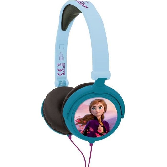 LA REINE DES NEIGES Casque stéréo enfant LEXIBOOK - pliable et ajustable