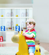 Girafe sauteuse gonflable - Lexibook - 45 cm H - Pompe manuelle incluse - DÈs 3 ans