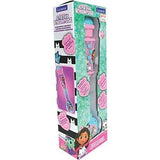 Microphone Gabby et la maison magique avec tube lumineux, enceinte (entrÈe auxiliaire), mÈlodies et effets sonores