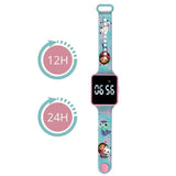 Lexibook - Gabby et la Maison Magique - Montre LED connectÈe - Bracelet ajustable