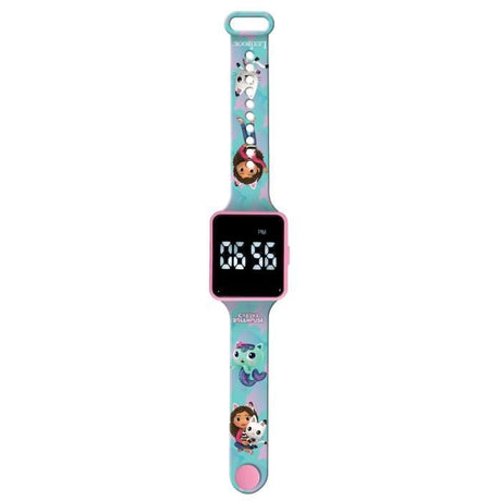 Lexibook - Gabby et la Maison Magique - Montre LED connectée - Bracelet ajustable