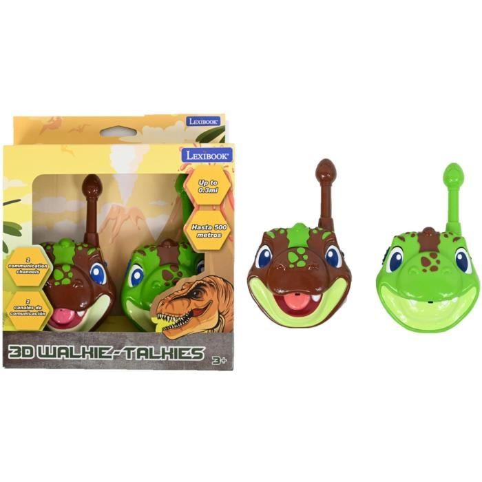 Talkies-walkies 500m Dinosaures 3D