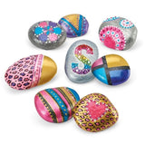 LEXIBOOK - Kit de création artistique sur pierres avec effet métallique