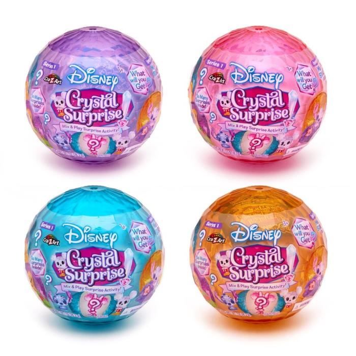 LEXIBOOK CRAZART - Boules surprise crystal Disney Série 2.5
