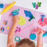 LEXIBOOK CRAZART - Kit de fabrication de figurines Stitch en pâte a modeler douce et malléable
