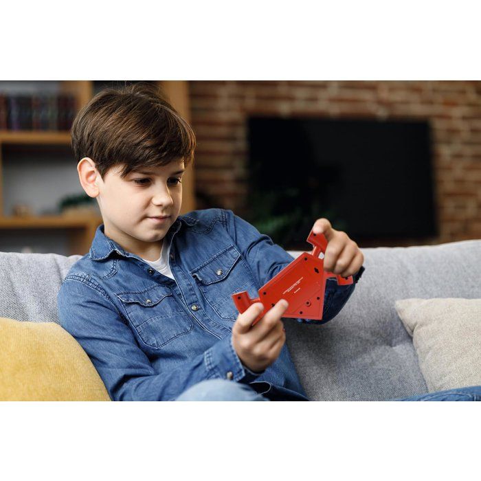 Superman Cyber Arcade Motion  Console Portable avec contrôle gestuel, écran LCD couleur 2.8'' et 50 jeux inclus