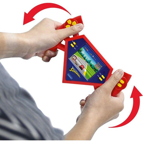 Superman Cyber Arcade Motion  Console Portable avec contrôle gestuel, écran LCD couleur 2.8'' et 50 jeux inclus