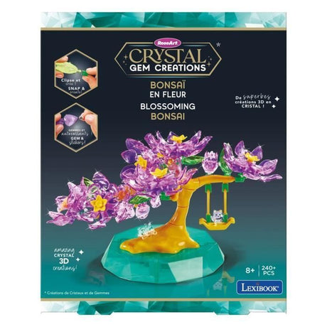 LEXIBOOK CRAZART - Crystal gem bonsai florissant