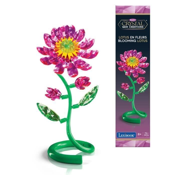 LEXIBOOK CRAZART - Crystal gem fleur de lotus