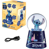 Enceinte Bluetooth - Lexibook - Disney Stitch - Boule a Neige Stitch - Bleu - Rechargeable USB-C - Design décoratif