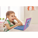 Ordinateur EXCLUSIF éducatif bilingue Stitch et Angel  124 activités (Français-Anglais)
