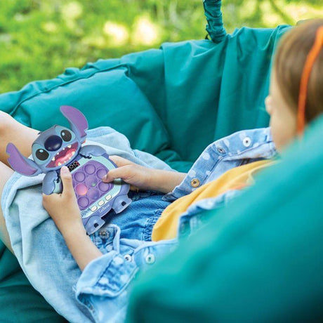 Jeu a pousser Stitch - Lexibook - Fast Push - Disney Stitch - Bleu - 10 bulles antistress - 999 niveaux - 6 mode de jeu -  Des 6 ans