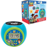 Lexibook - Réveil-projecteur Toy Story - Fonction Alarme et répétition Snooz - Veilleuse avec minuterie - Ecran LCD - Piles
