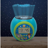 Lexibook - Réveil-projecteur Toy Story - Fonction Alarme et répétition Snooz - Veilleuse avec minuterie - Ecran LCD - Piles