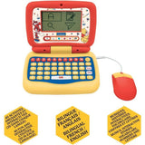 LEXIBOOK - Ordinateur portable éducatif Winnie l'ourson parlant bilingue - 40 activités en français et anglais