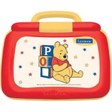 LEXIBOOK - Ordinateur portable éducatif Winnie l'ourson parlant bilingue - 40 activités en français et anglais