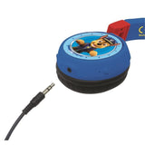 PAT' PATROUILLE - Casque 2 en 1 Bluetooth - Filaire confortable et pliable pour enfants avec limitation de son - LEXIBOOK