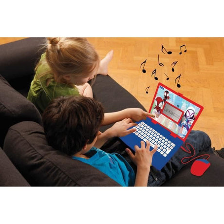 Ordinateur Educatif Bilingue Spiderman - LEXIBOOK - 124 activités