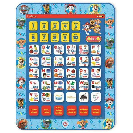 Tablette éducative bilingue Pat' Patrouille (EN/FR)