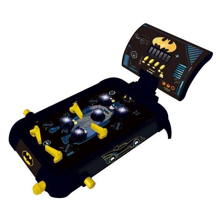 Flipper Électronique Batman - LEXIBOOK - Affichage digital des scores et effets lumineux et sonores