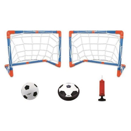 Disque de foot aéroglisseur en mousse lumineux avec cages de buts et ballon - LEXIBOOK