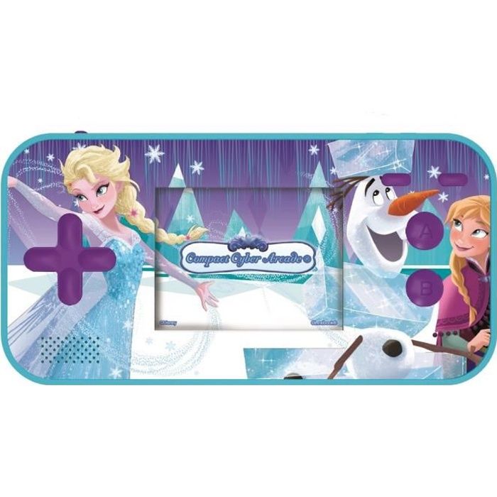 FROZEN Compact Cyber ​​Arcade LEXIBOOK portable children's game console - 150 games